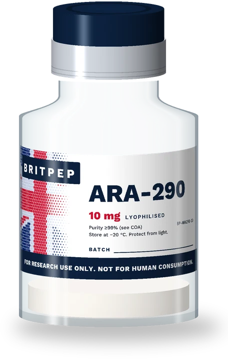 ARA-290 (Cibinetide) 10 mg research peptide vial