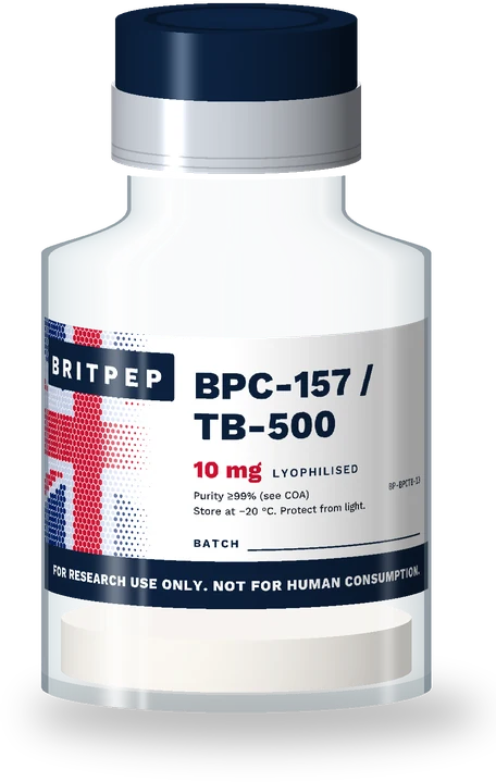 BPC-157 / TB-500 blend 10 mg research peptide vial