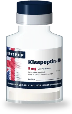 Kisspeptin-10 research peptide vial
