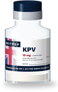 KPV research peptide vial