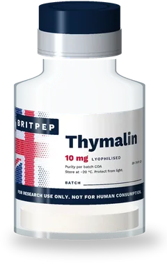 Thymalin research peptide vial